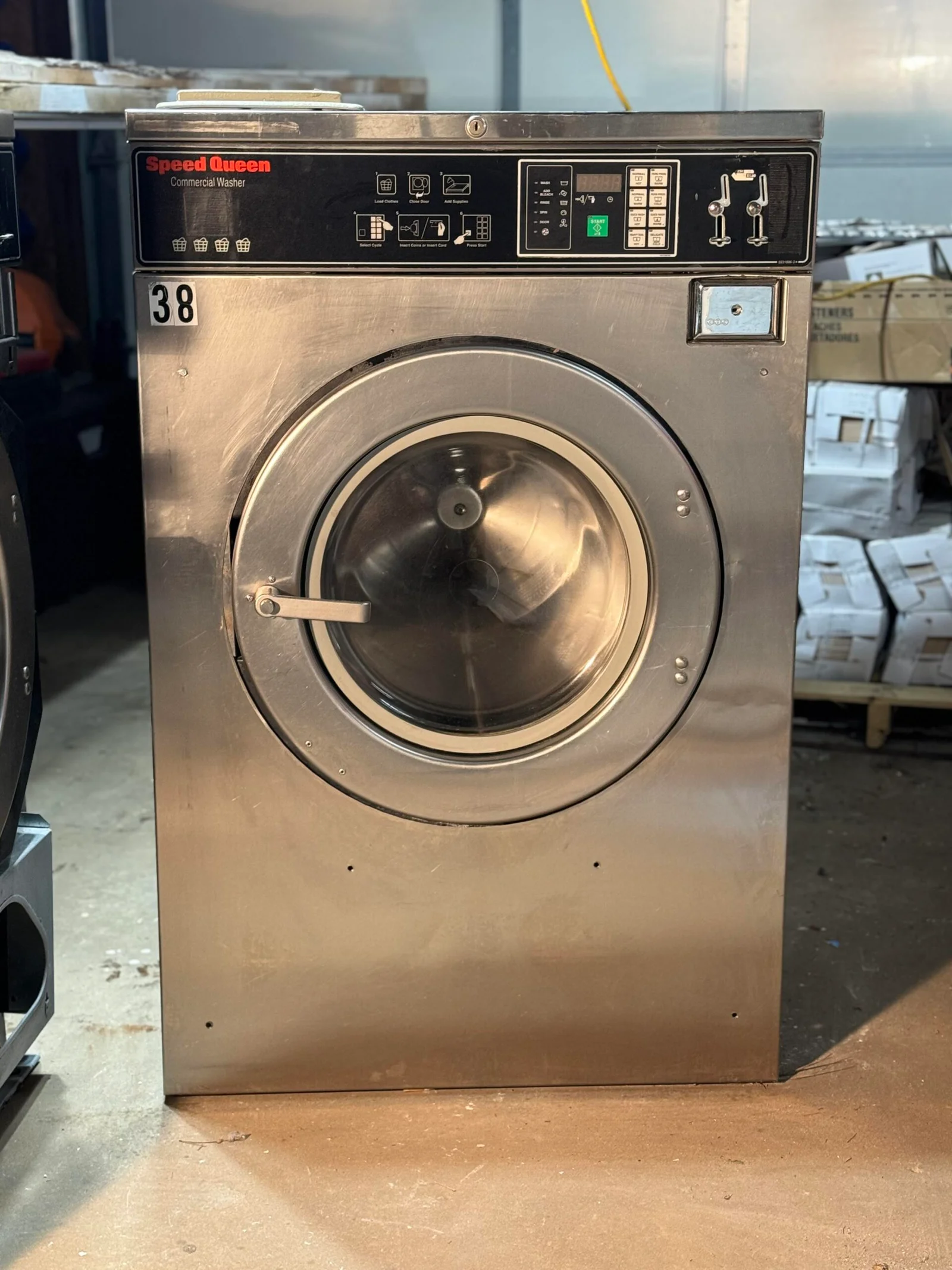 Speed Queen 40# Commercial Washers – Kremerslaundrys